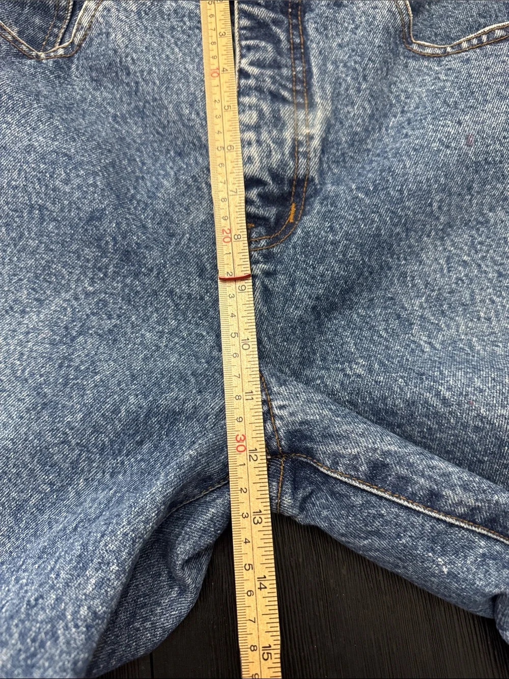Vintage Levi’s 501 Jeans USA 90s Acid Wash Straight Leg Thrashed W30 Fits W25